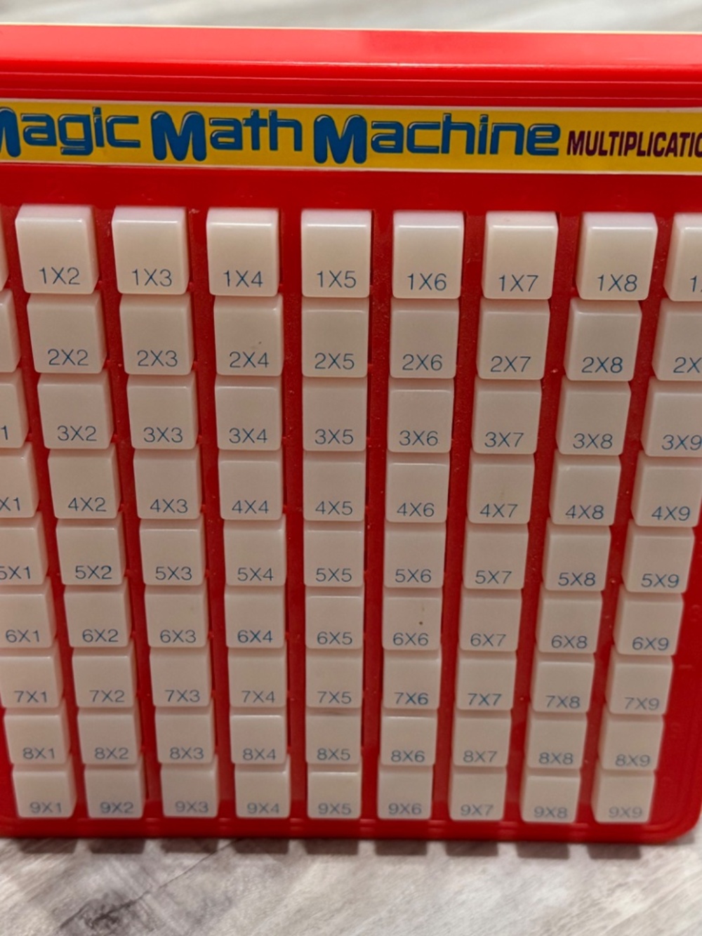 Vintage Magic Math Machine Bundle Addition Subtraction Multiplication Toy - Picture 5 of 8